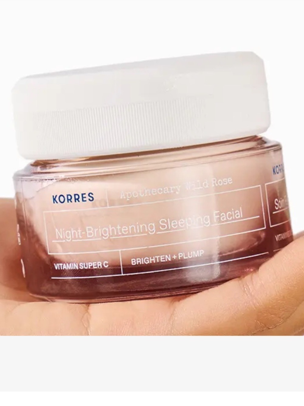 Korres Wild Rose Night Brightening Sleeping Facial NIB